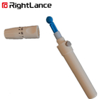 Twist Cap Gamma Bút Lancet có thể tái sử dụng cho máy đo đường huyết Pricker ngón tay